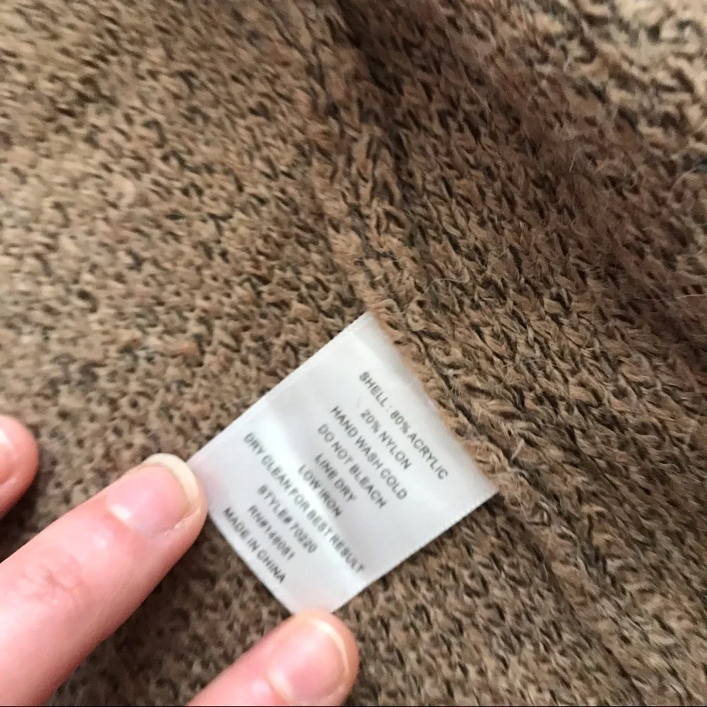 Long Knit Sweater Coat / Duster - Picture 4 of 6